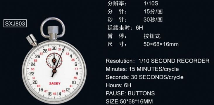 点击查看详细信息<br>标题：803机械秒表 阅读次数：2789